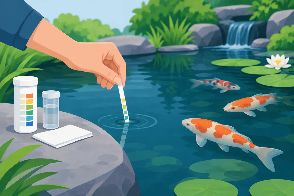 How to Test Pond pH Without Stressing Your Koi