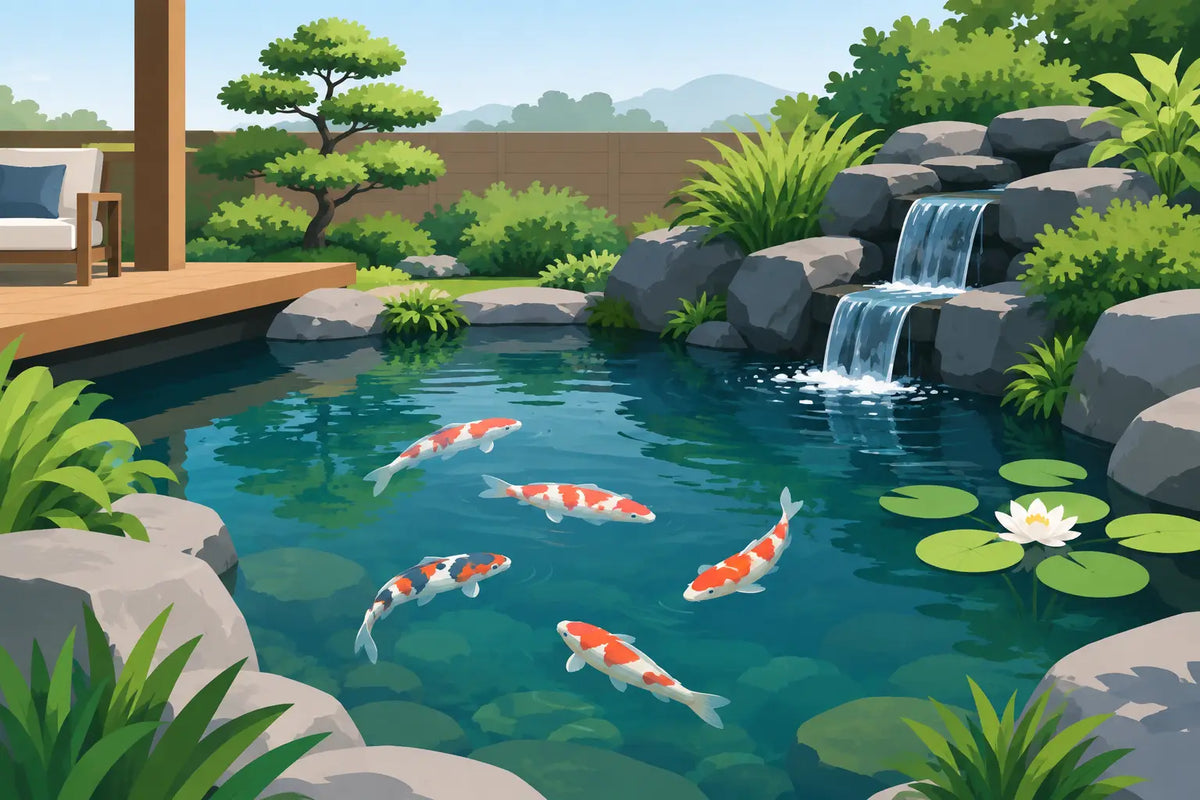 How to Build a Koi Pond That Keeps Fish Thriving