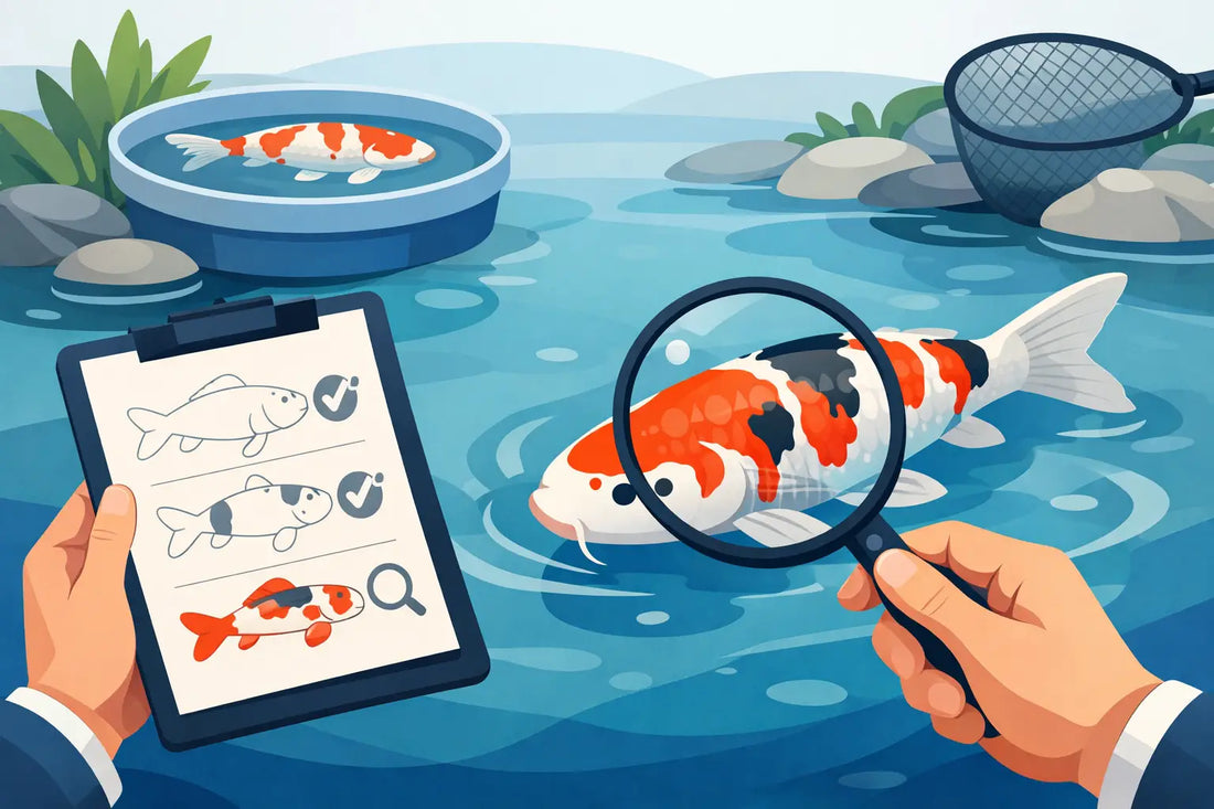 How to Inspect Koi Conformation Before You Buy