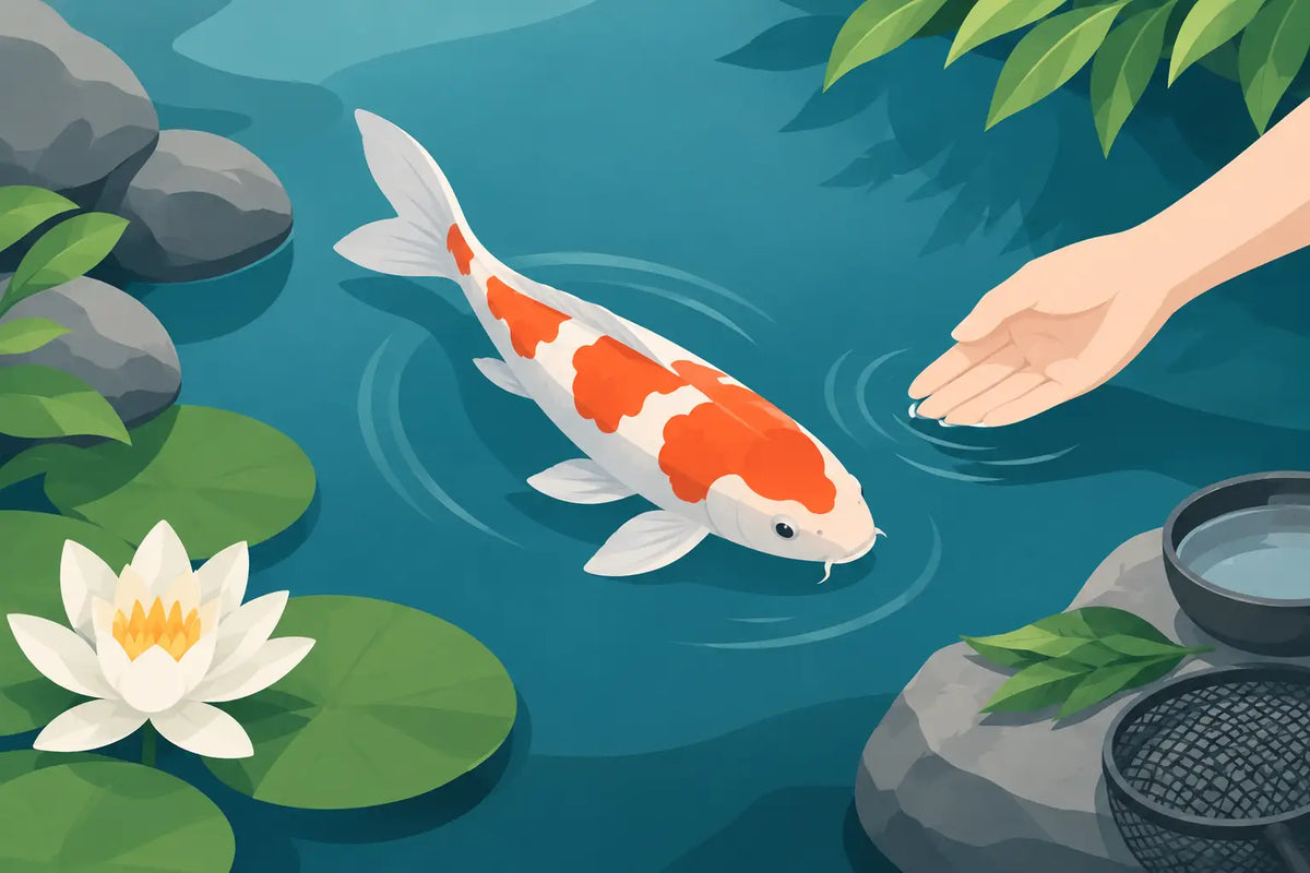 How to Treat Koi Stress and Restore Calm