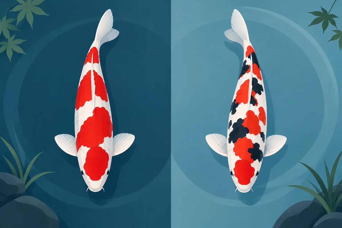 Kohaku Versus Taisho Sanke: Which Koi Suits You?