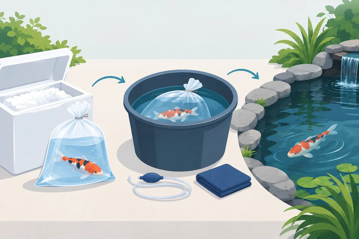 How to Acclimate Koi After Overnight Shipping