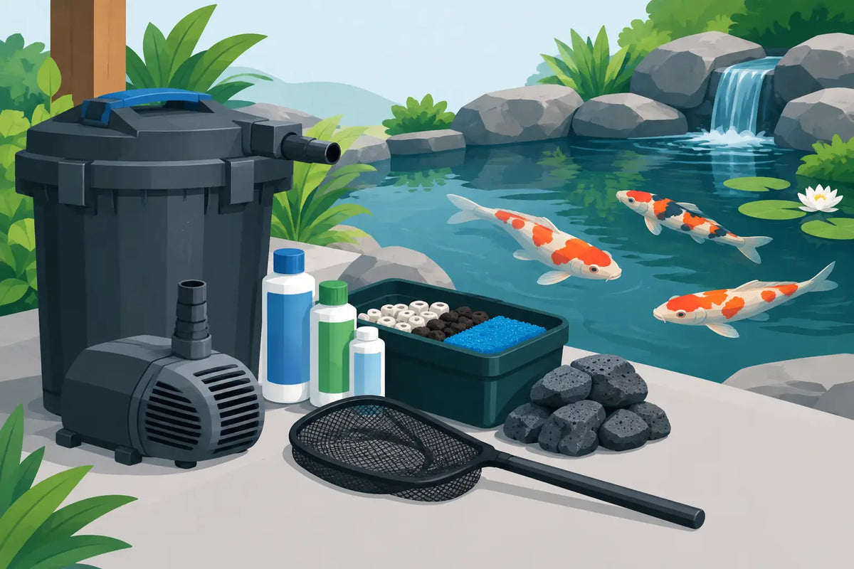Koi Starter Kit for Pond Owners, Built Right