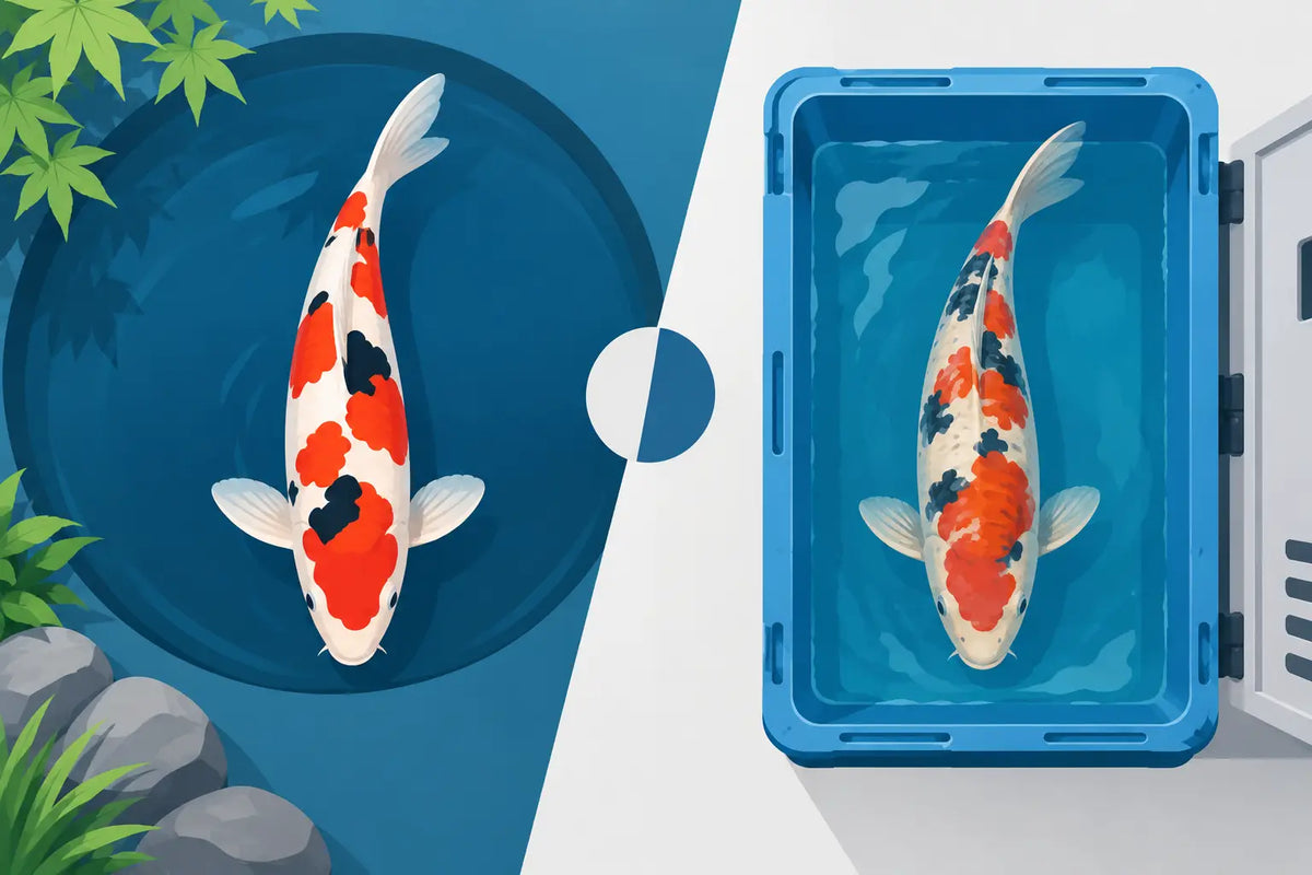 Hand Selected Koi Versus Imported Koi Compared