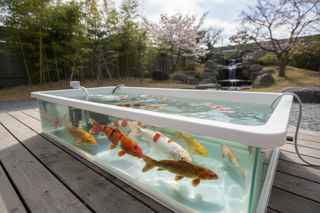 Placing New Koi in a Quarantine Tank: Why It Matters and How to Do It Right