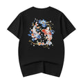 Rainbow Koi Fish Embroidered Tee