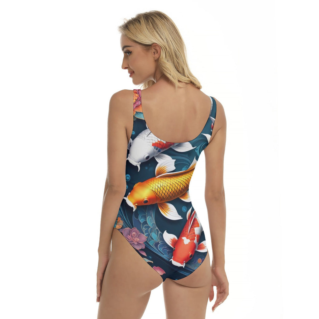 Koi Fish Women's One-Piece Swimsuit