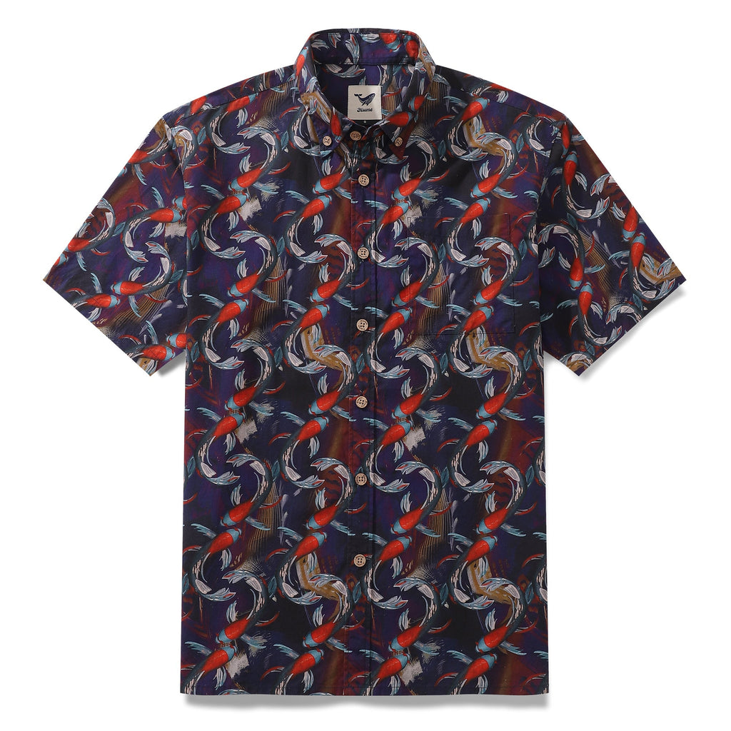 Men's Koi Fish Hawaiian Shirt
