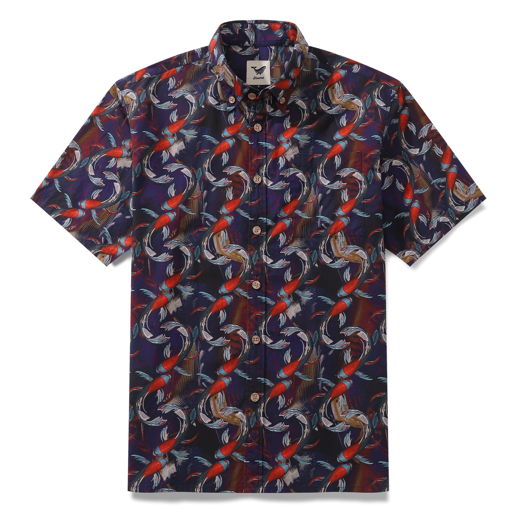 Men's Koi Fish Hawaiian Shirt
