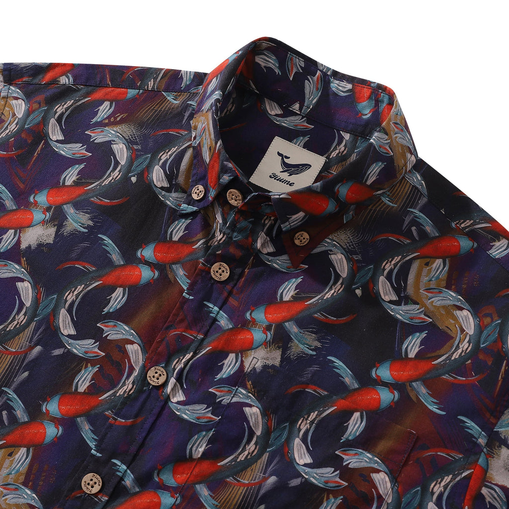 Men's Koi Fish Hawaiian Shirt
