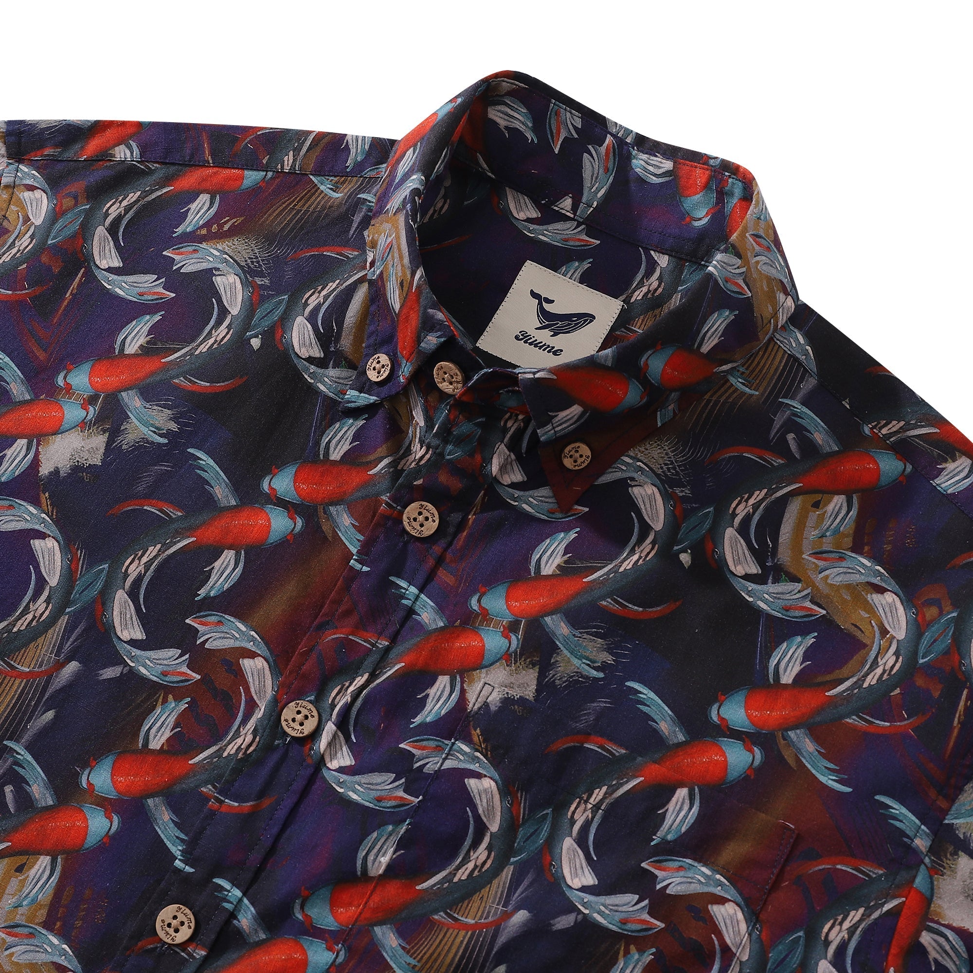 Men's Koi Fish Hawaiian Shirt