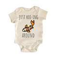 Koi Fish Pond Newborn Baby Onesie® Onesie®