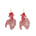 Good Luck Koi Fish Hook Earrings