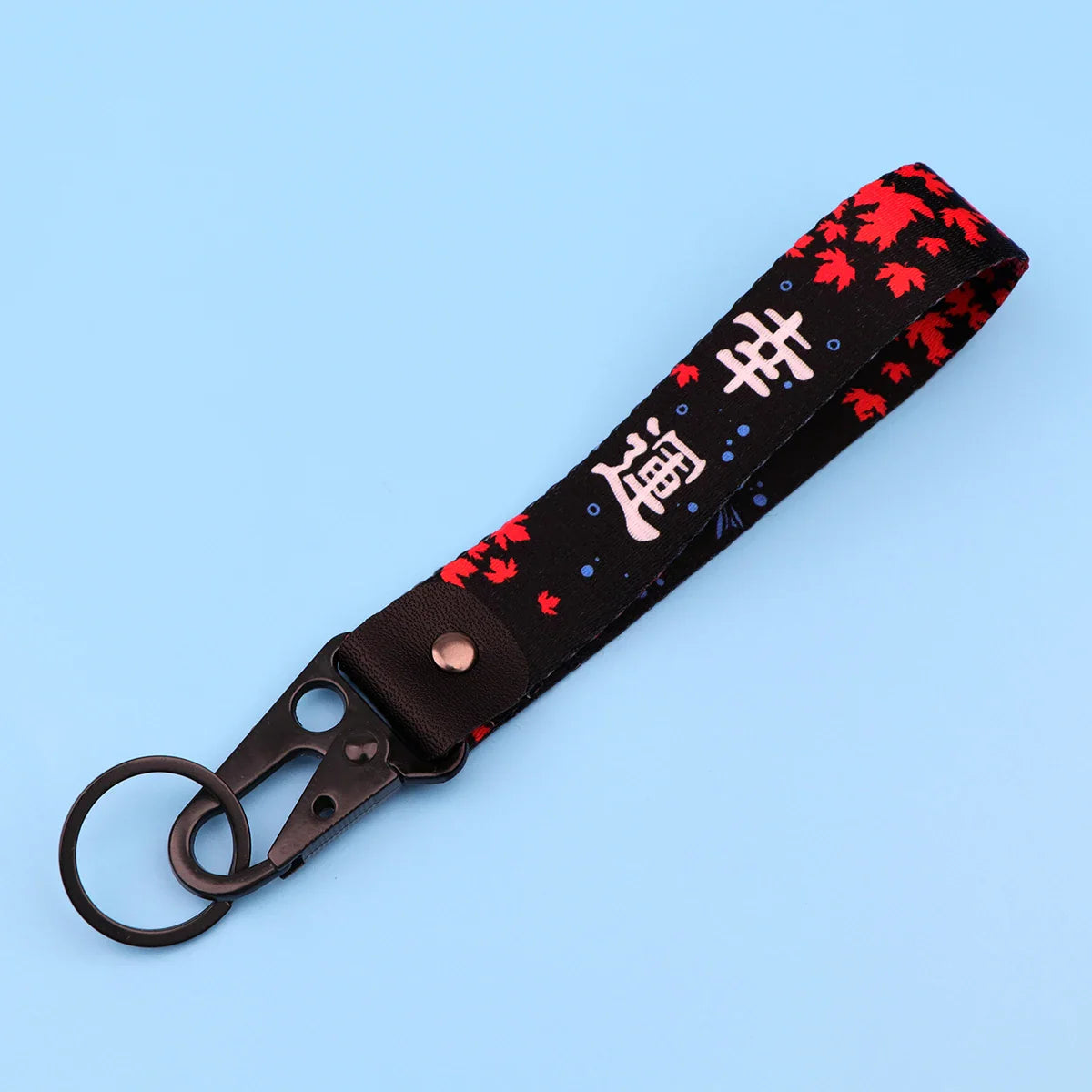 Koi Fish & Crane Artistic Keychain Set