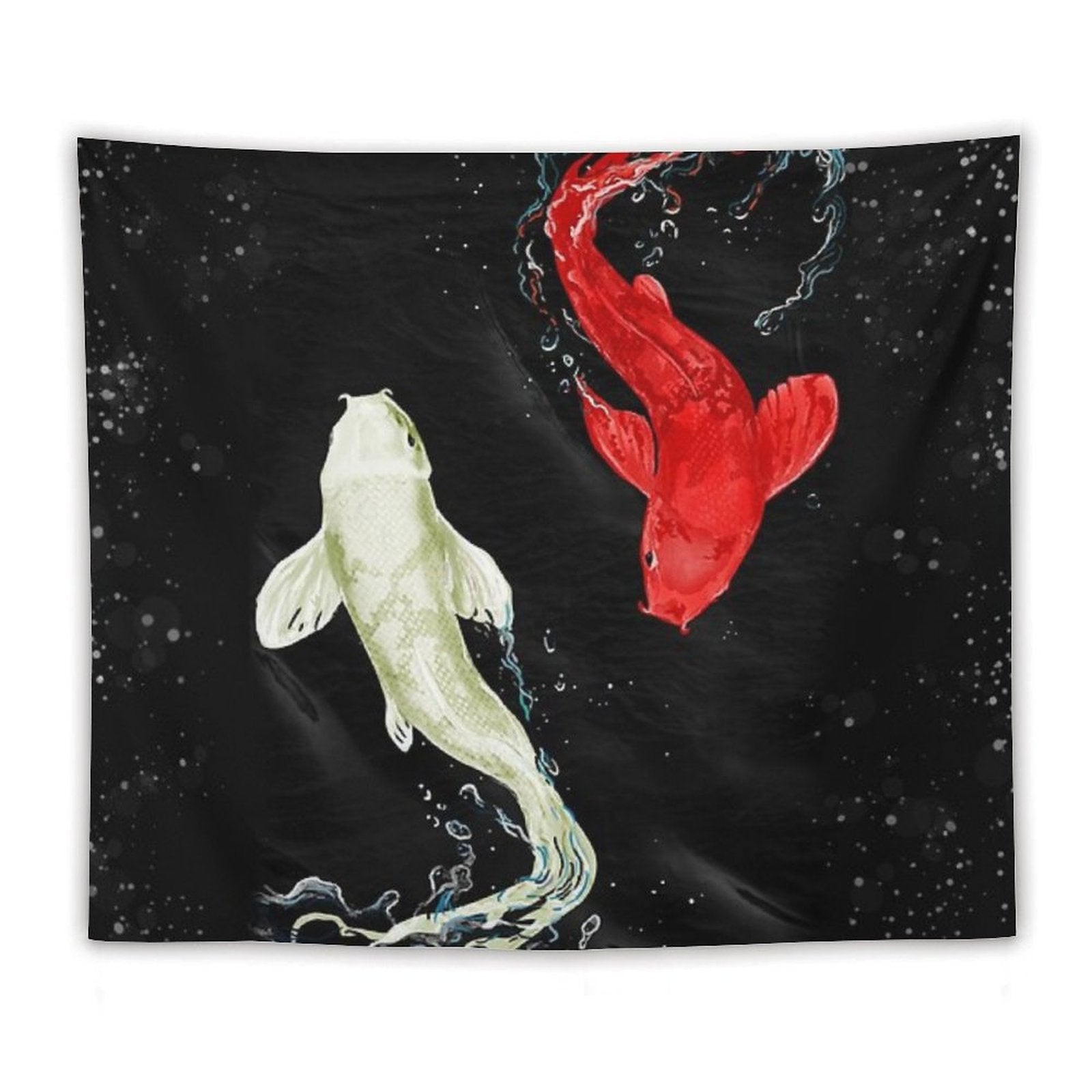 Koi Fishes Tapestry