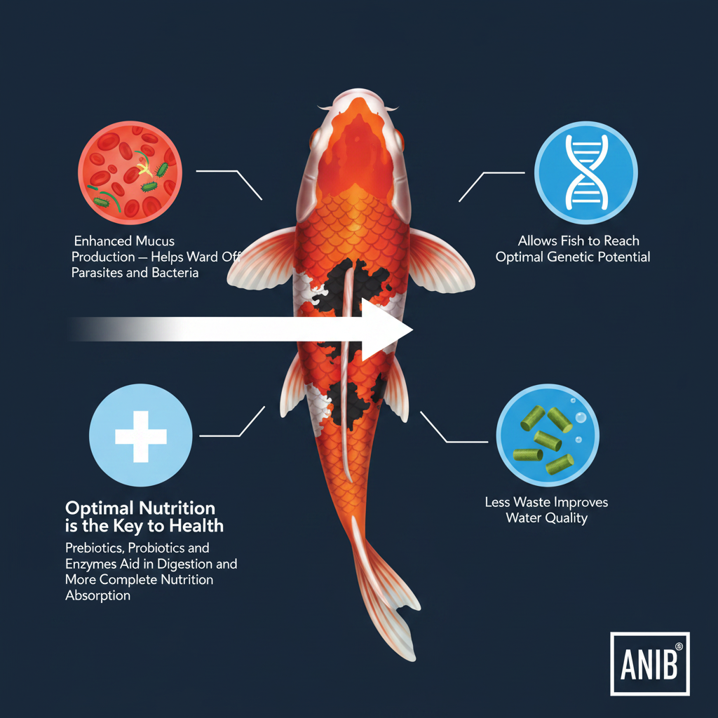 ANIb Koi Food Infographic — Detailed Koi