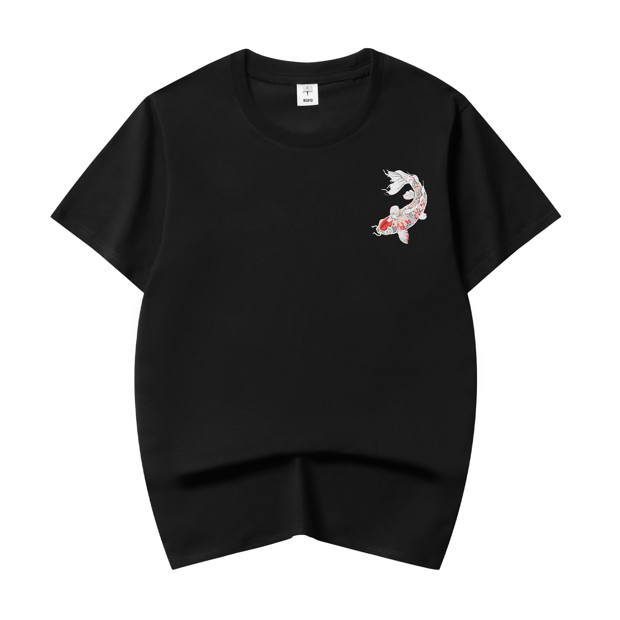 Koi Fish Embroidered Tee