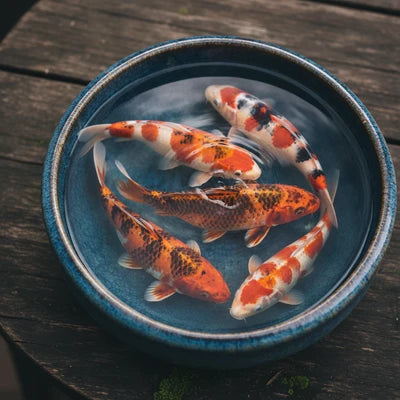 4 - Beautiful Mixed Fin Koi 10"-12" Mixed Box