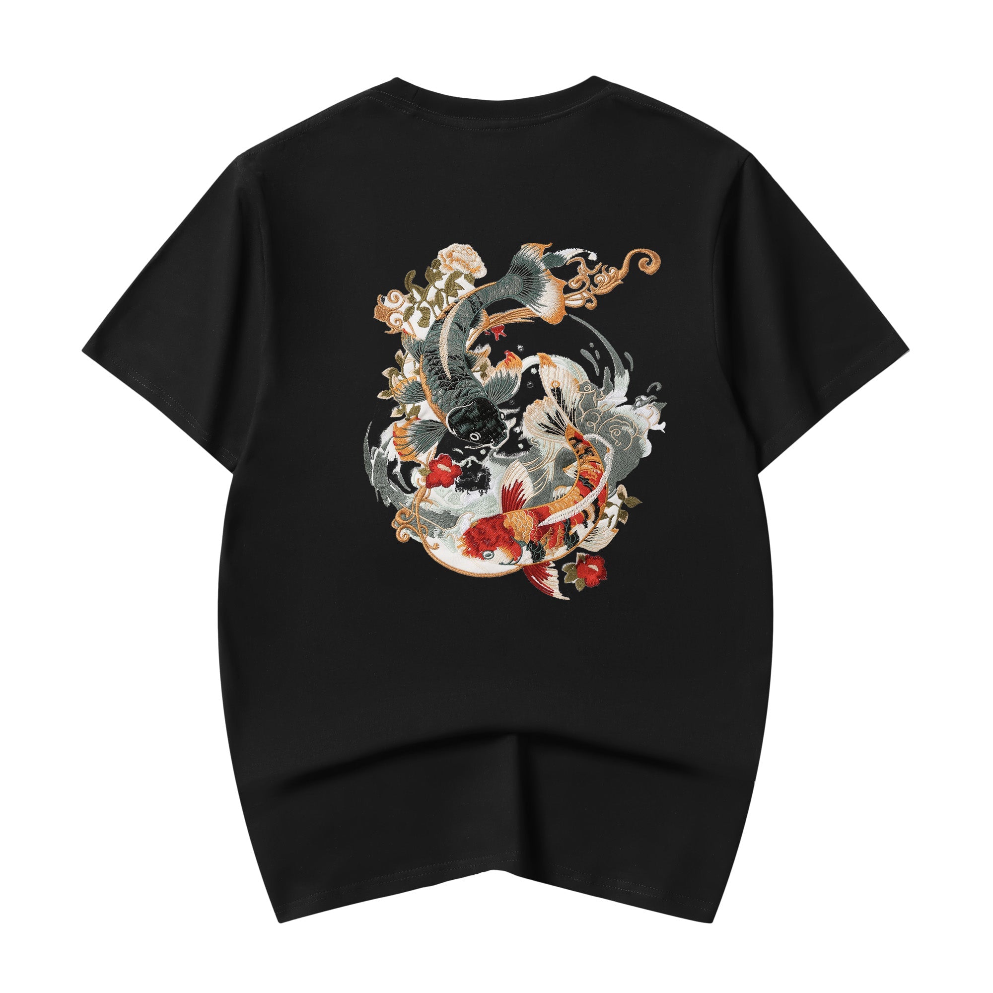 Koi Embroidery Tee