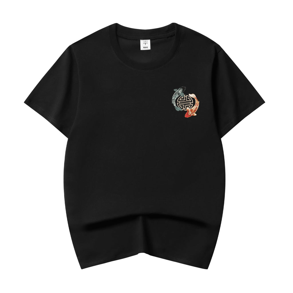 Koi Embroidery Tee