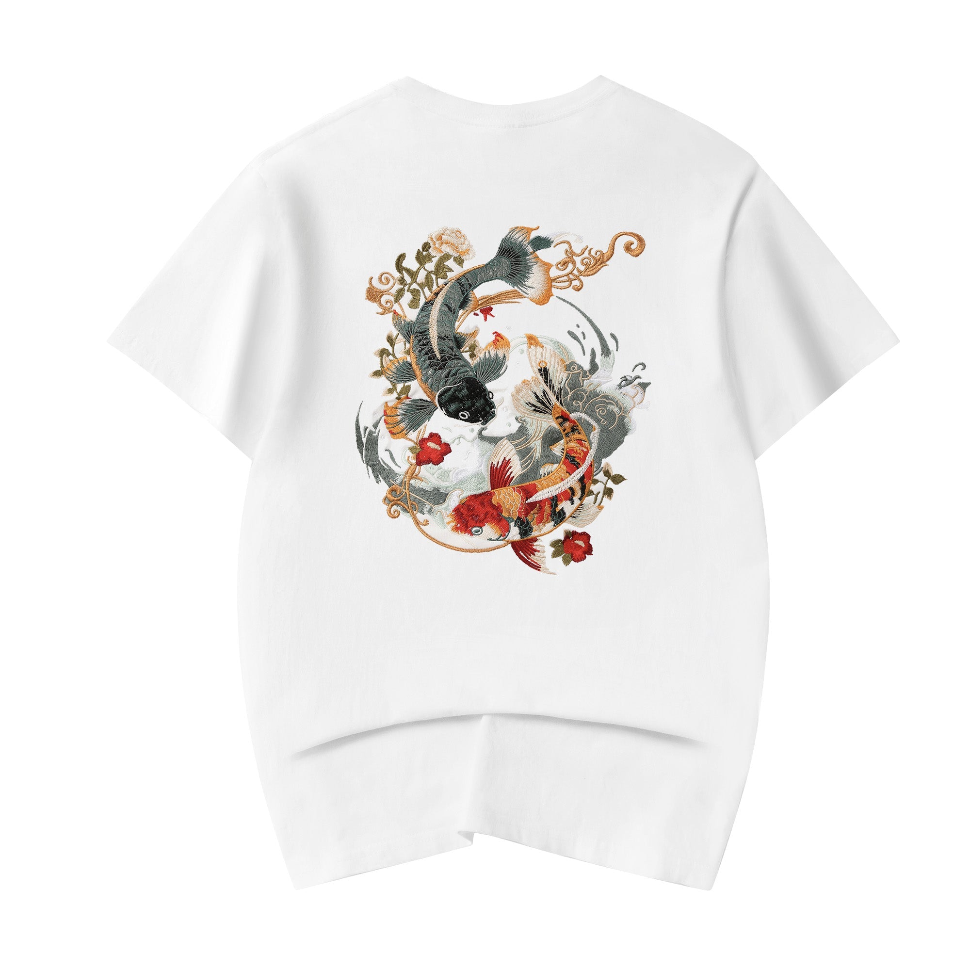 Koi Embroidery Tee