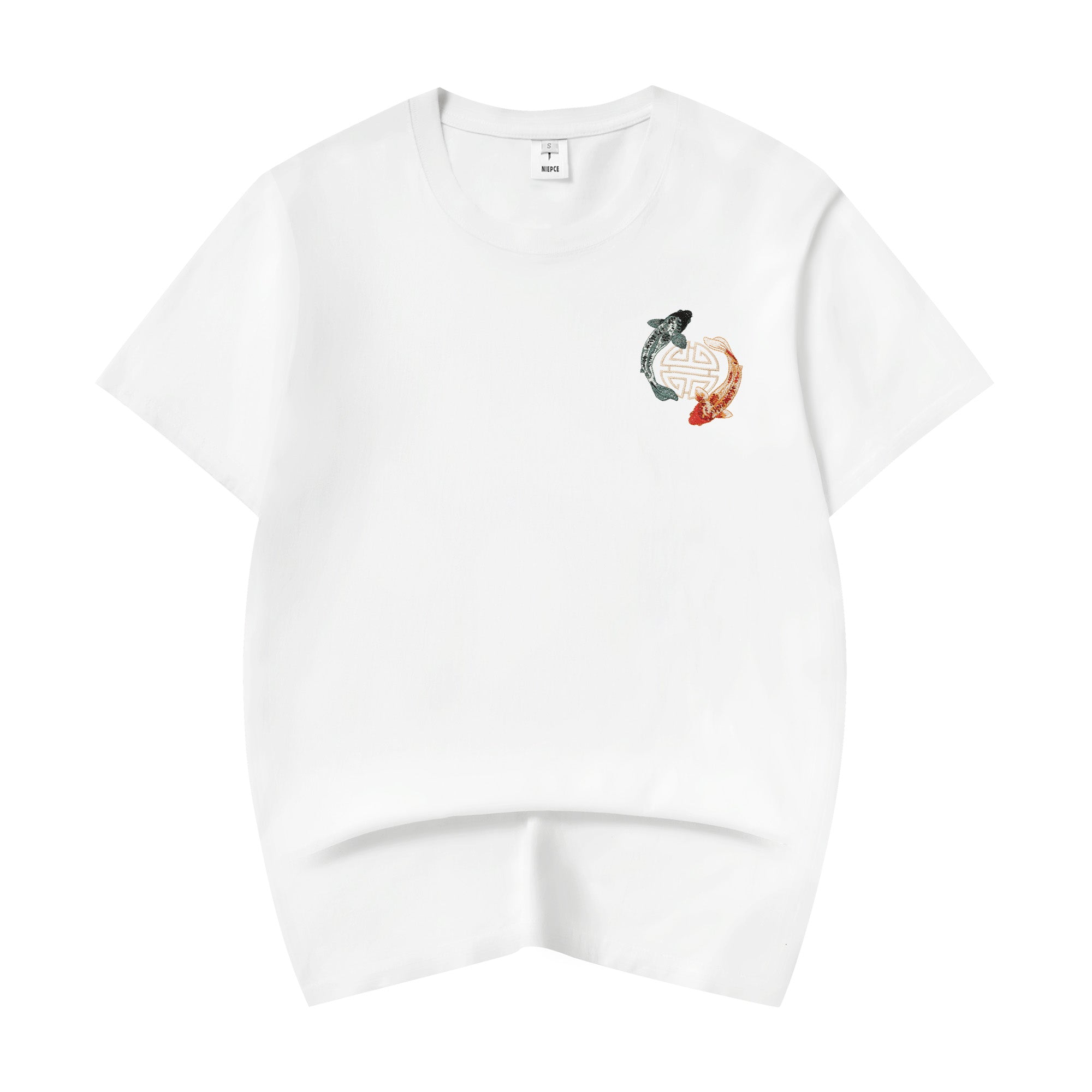 Koi Embroidery Tee