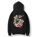 YinYang Koi Embroidery Hoodie
