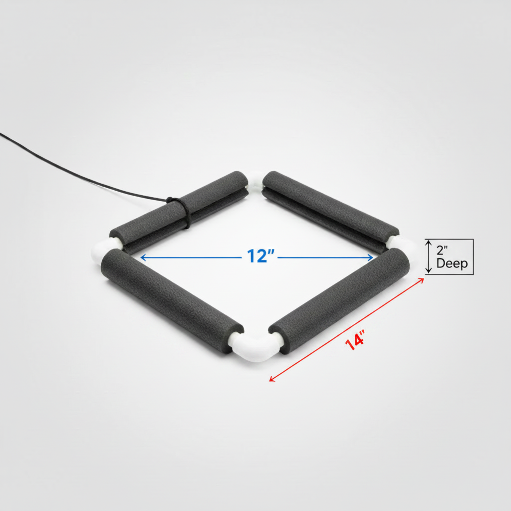 Pond-Pro Feeder Corrected Dimensions