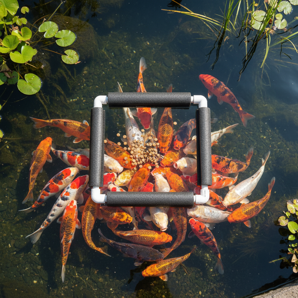 Pond-Pro overhead lifestyle shot