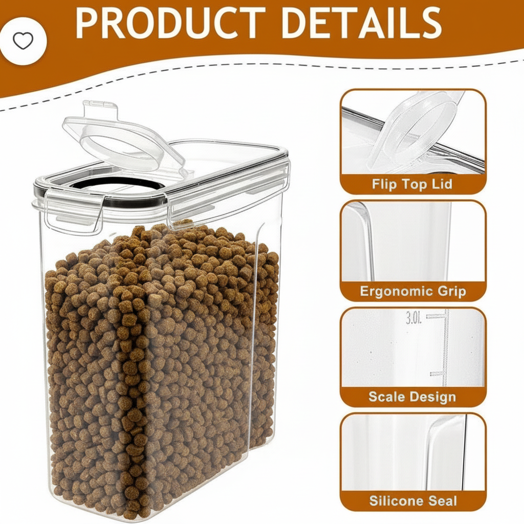 Product Details - Koi Food Container