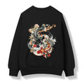 YinYang Koi Embroidery Sweater