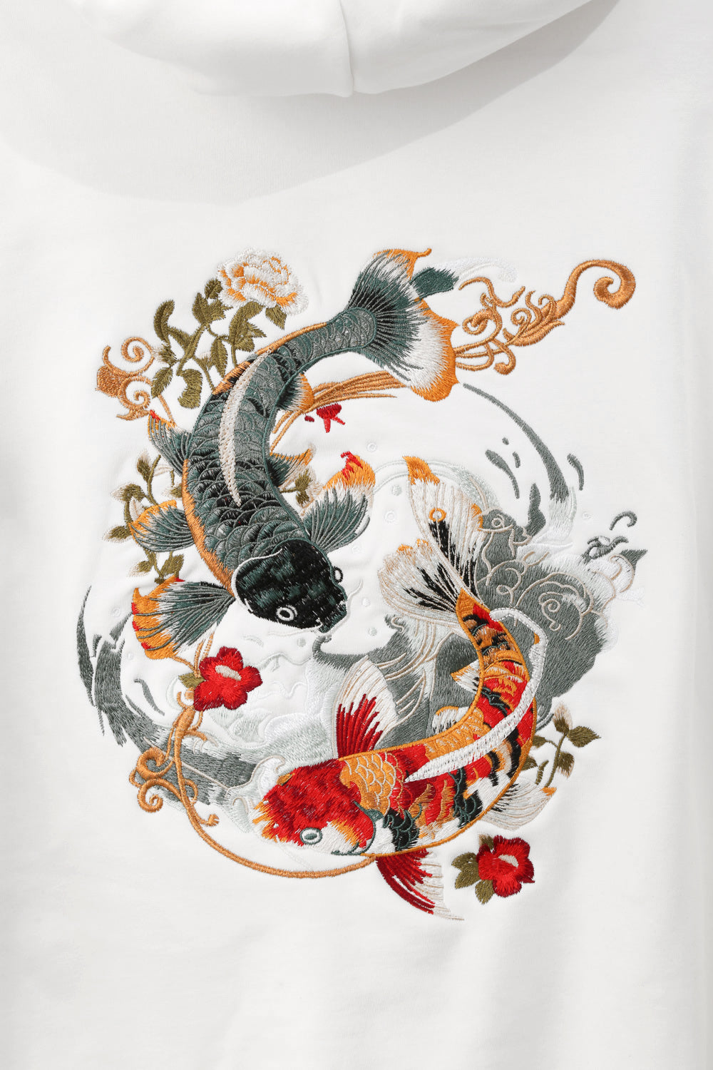 YinYang Koi Embroidery Sweater