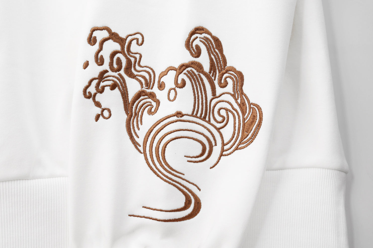 Destiny Koi Embroidery Sweater